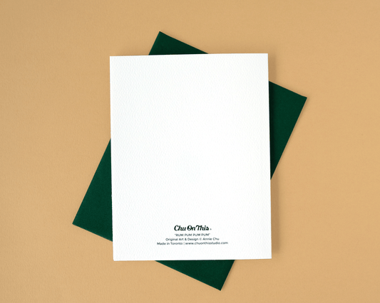 Rum Pum Pum Pum Holiday Card