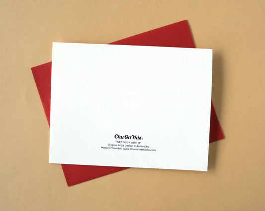 Get Figgy With It Holiday Card