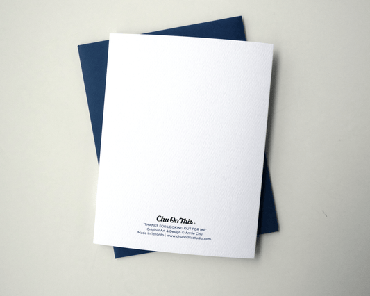 Thanks for Looking out for Me Lighthouse Greeting Card