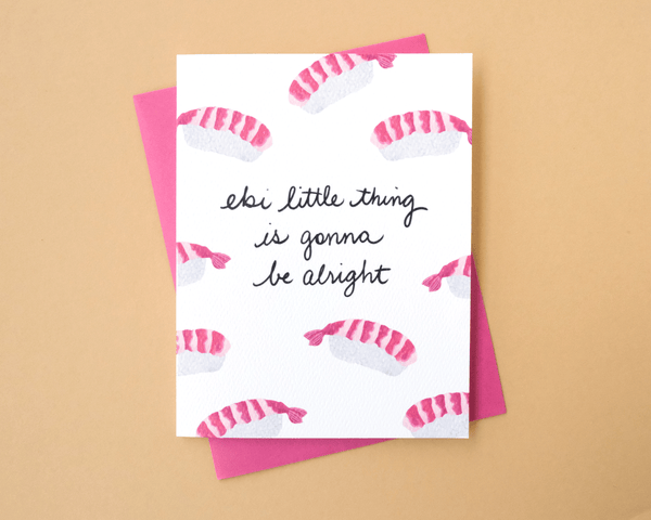 Ebi Little Thing Greeting Card