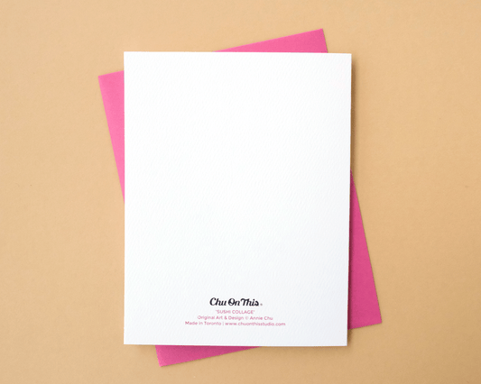 Sushi Collage Greeting Card