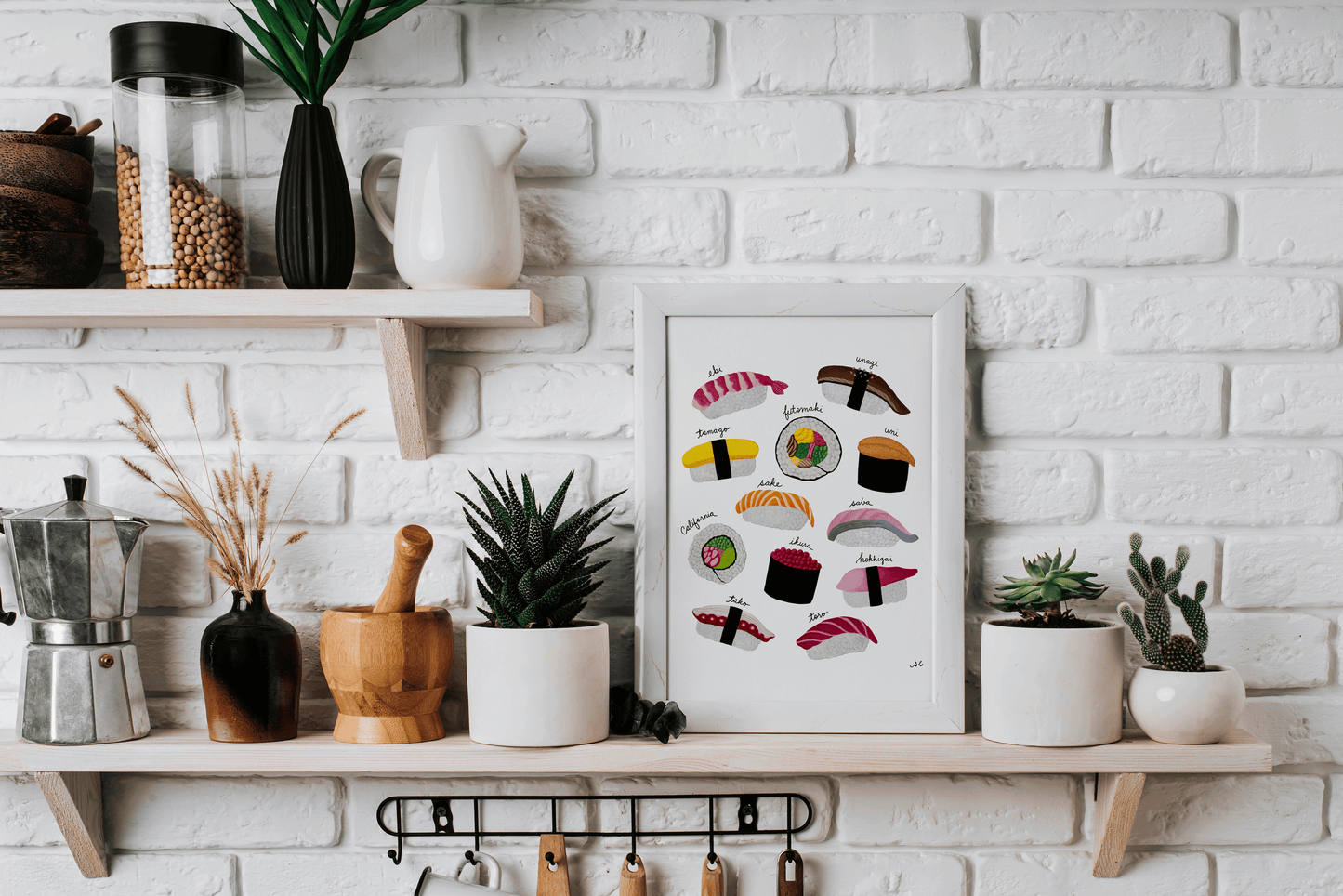 Know Your Sushi Art Print