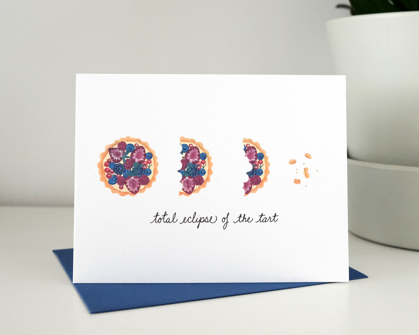 Total Eclipse of the Tart Greeting Card