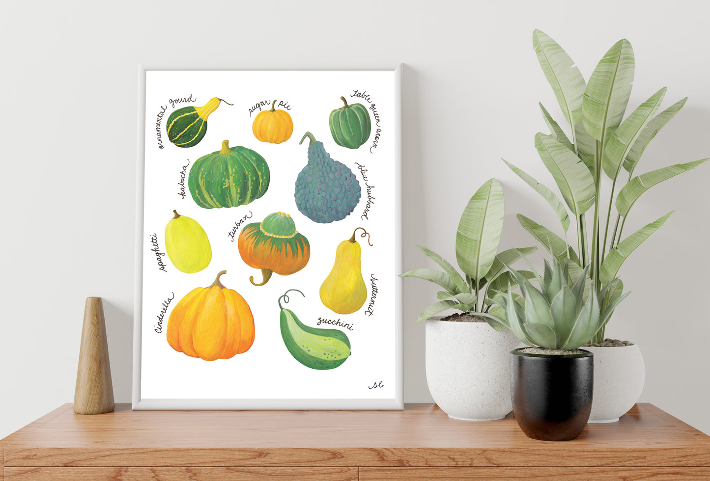 Know Your Gourds Art Print