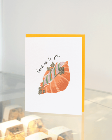 Bánh Mì to You Croissant Greeting Card - LÀ LÁ Bakeshop Collaboration