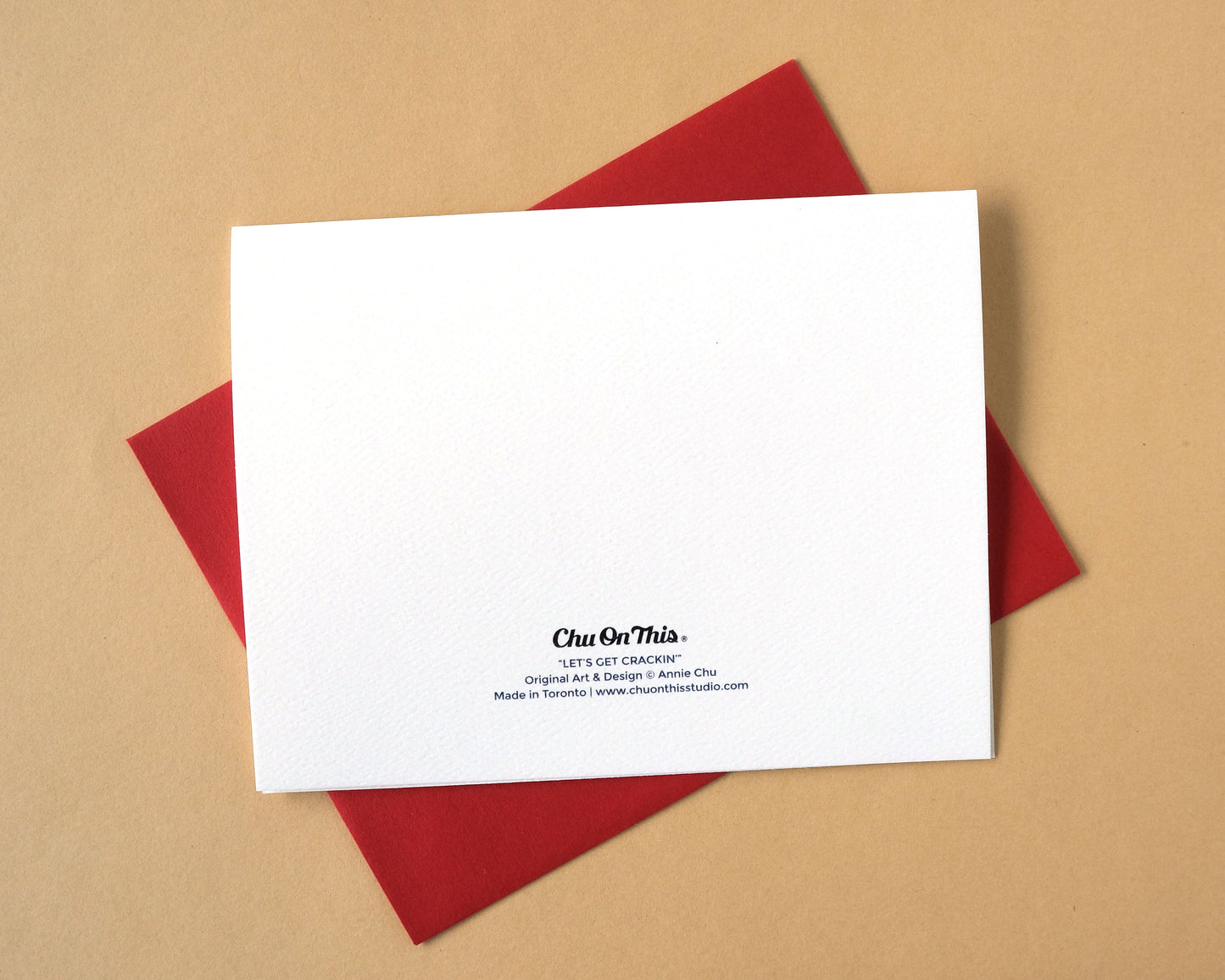 Let's Get Crackin' Nutcracker Holiday Card