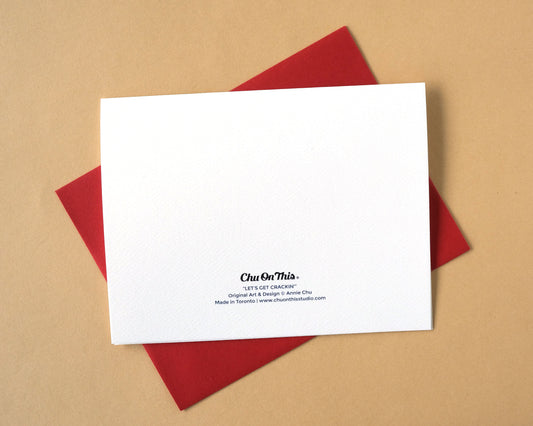 Let's Get Crackin' Nutcracker Holiday Card