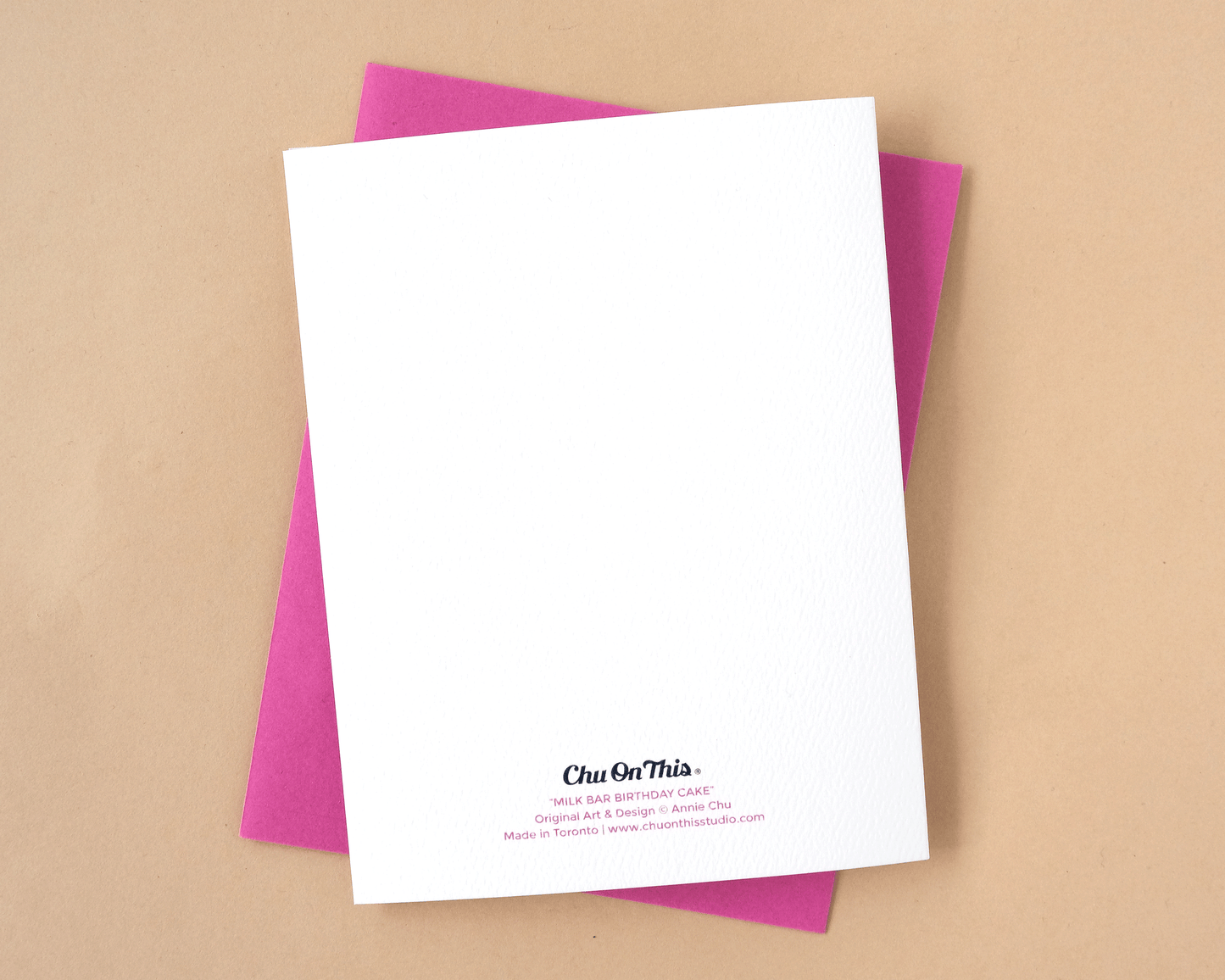 Milk Bar Birthday Cake Card