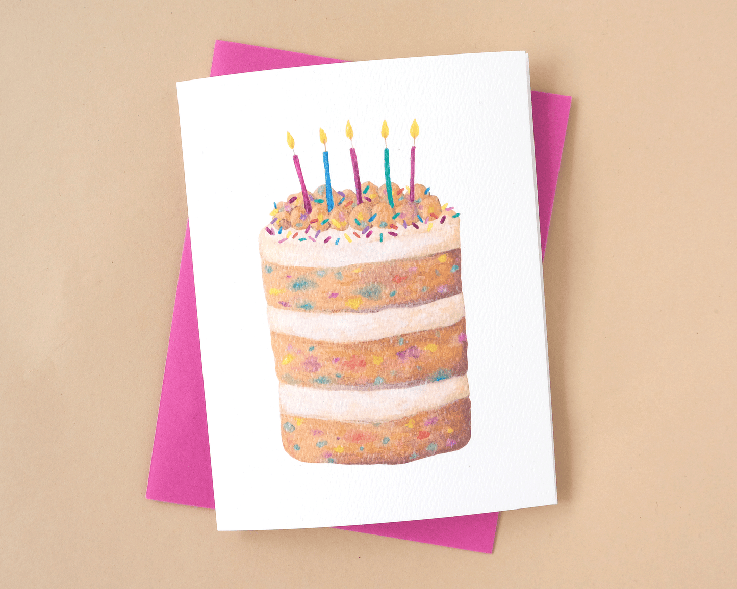 Milk Bar Birthday Cake Card