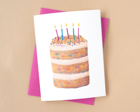 Milk Bar Birthday Cake Card