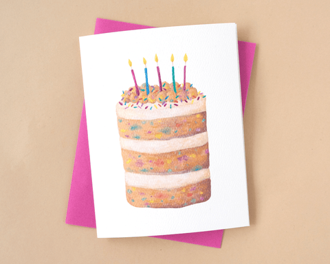 Milk Bar Birthday Cake Card