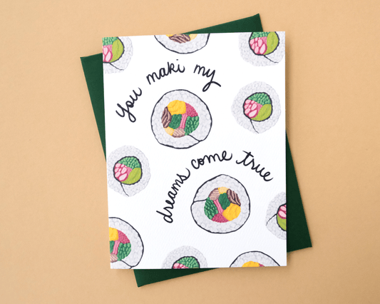 Maki My Dreams Come True Greeting Card