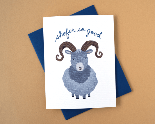 Shofar so Good Rosh Hashanah Greeting Card