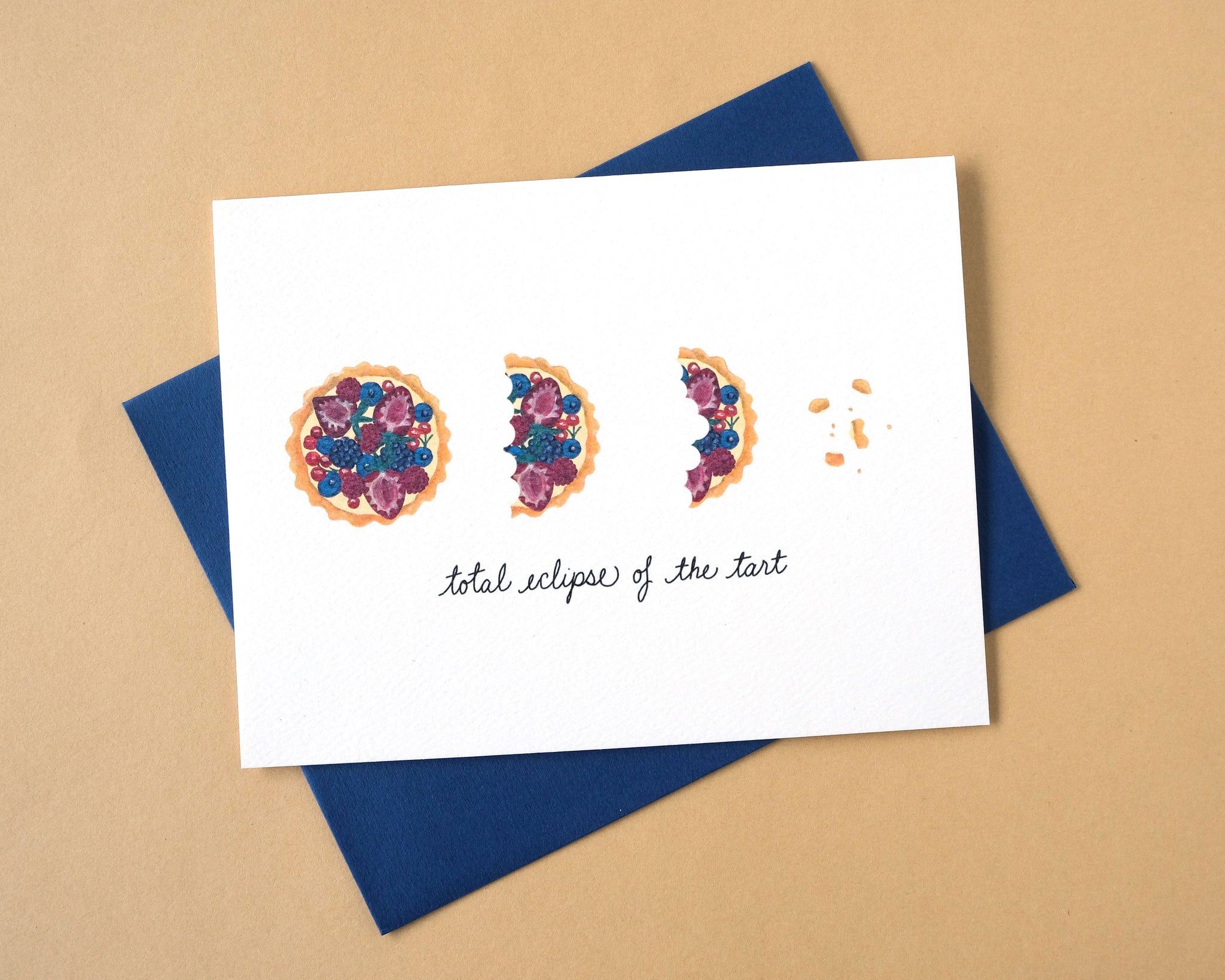 Total Eclipse of the Tart Greeting Card