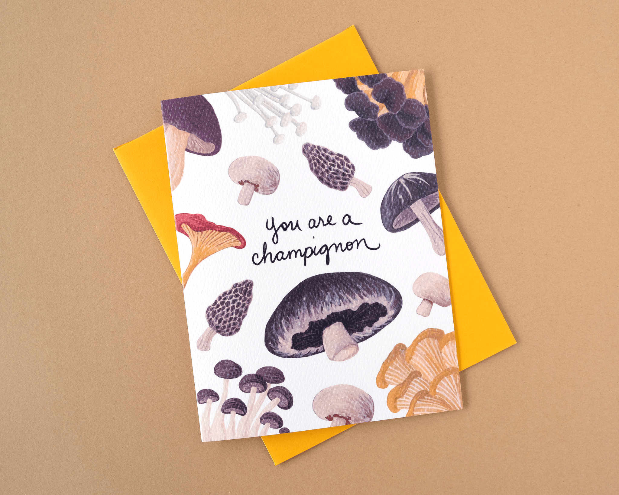 You are a Champignon Greeting Card